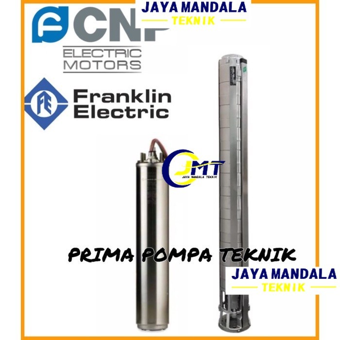 Pompa Air Satelit Submersible CNP SJ 5-17 Motor Franklin 1,5 KW 2 HP