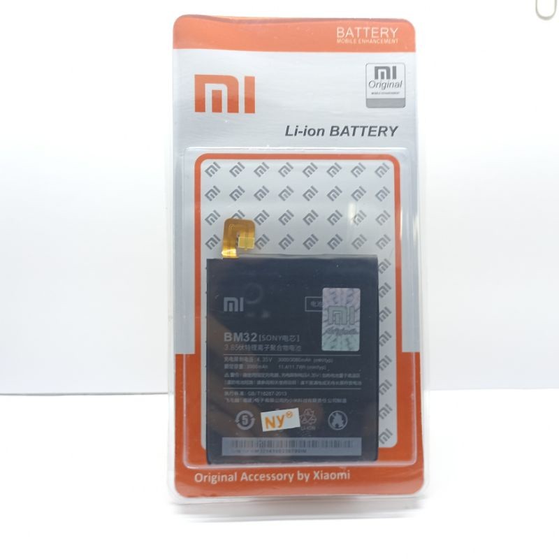 Baterai Batre Xiaomi Mi 4 Mi 4 Lte BM32 BM-32 Original / Battery Batteray Batere Batre Batrai Btr Ba