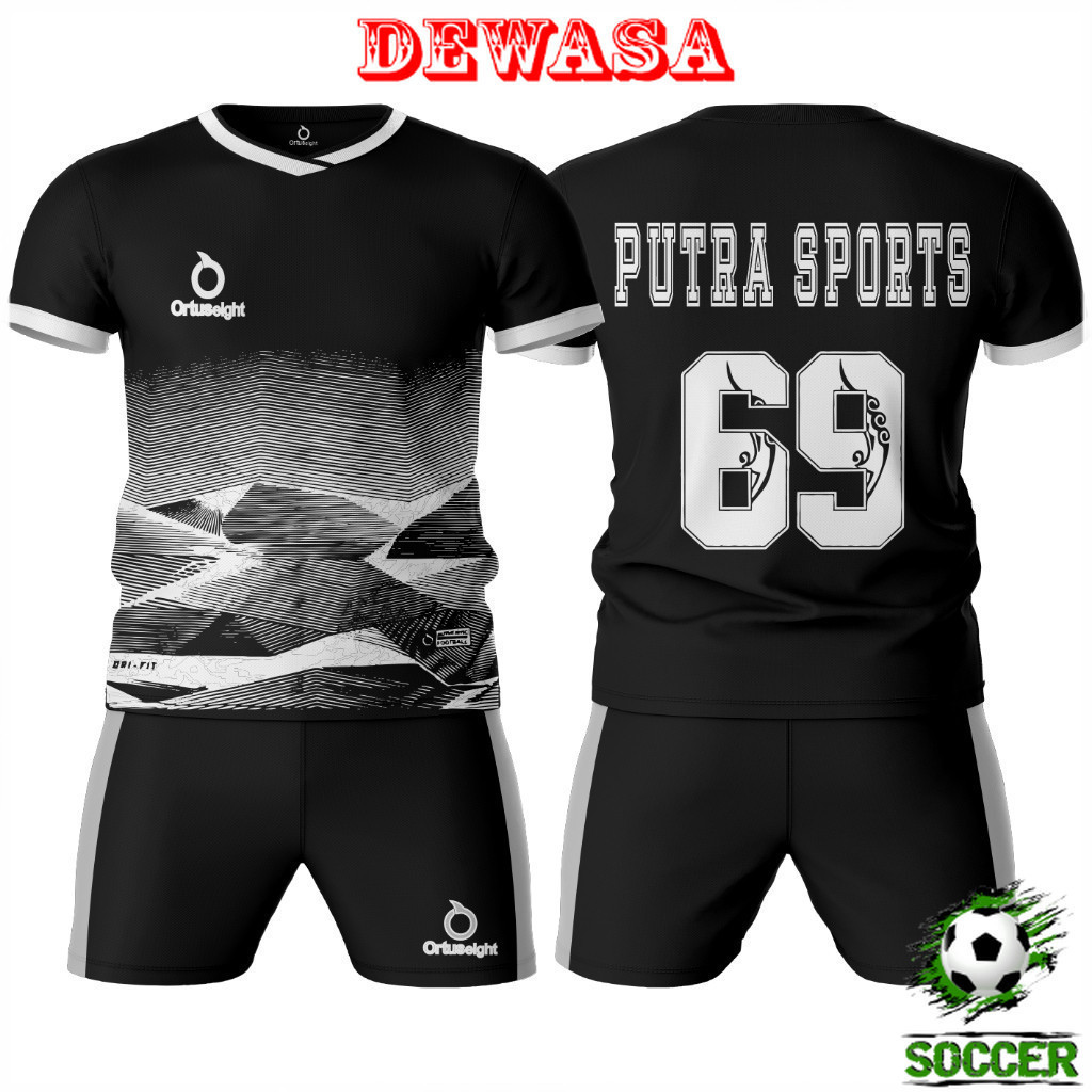 Pasang Nama Dan Nomor JERSEY FUTSAL BAJU BOLA PRINTING SABLON NAMA KEREN SETELAN BISA SABLON NAMA