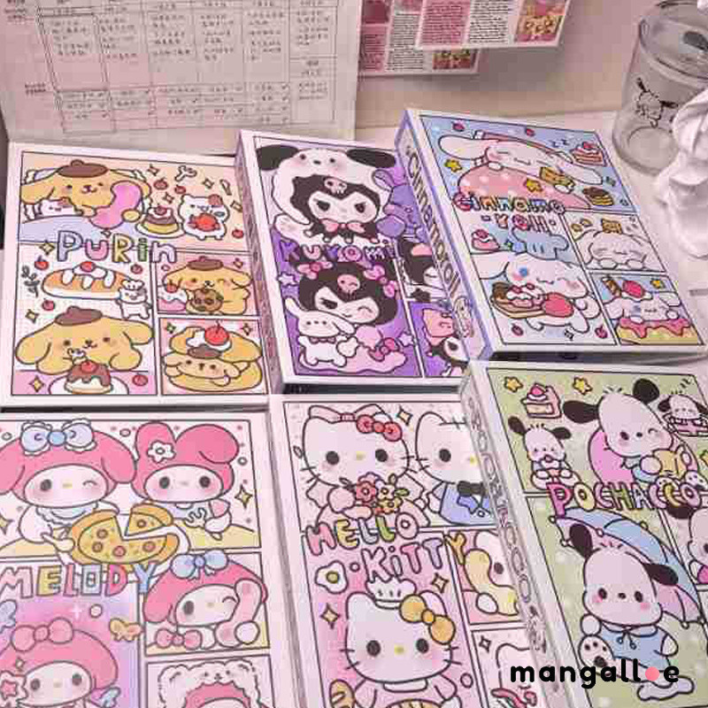 

【COD】 Buku Kartu Sanrio Kartun Buku Daun Longgar A5 Buku Penyimpanan Kartu Kecil 3 Inci -MG