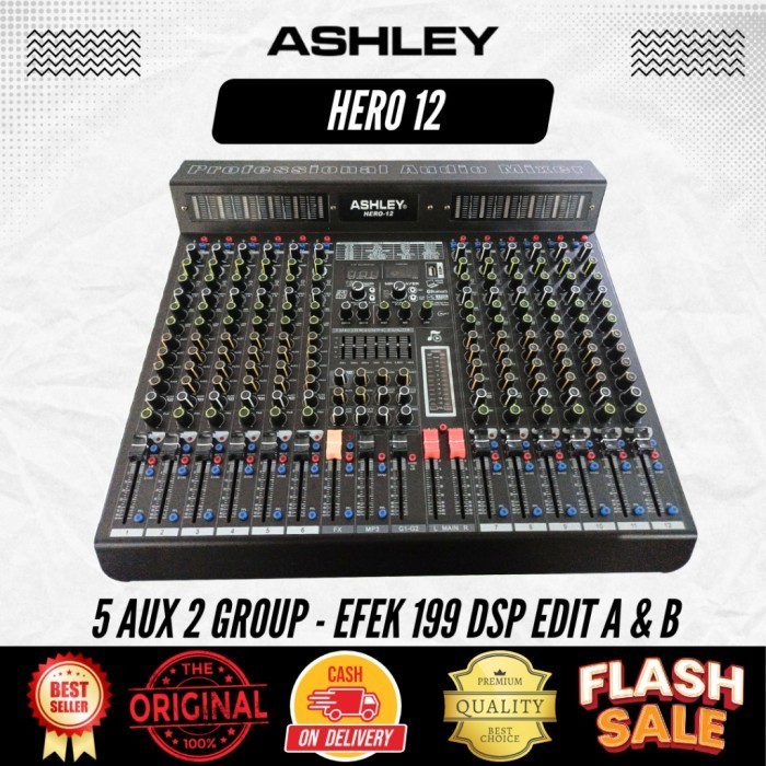 Mixer 12 Channel Ashley Hero 12