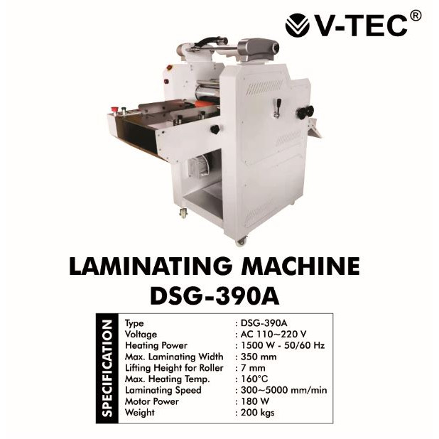 

MESIN LAMINATING V-TEC DSG-390A