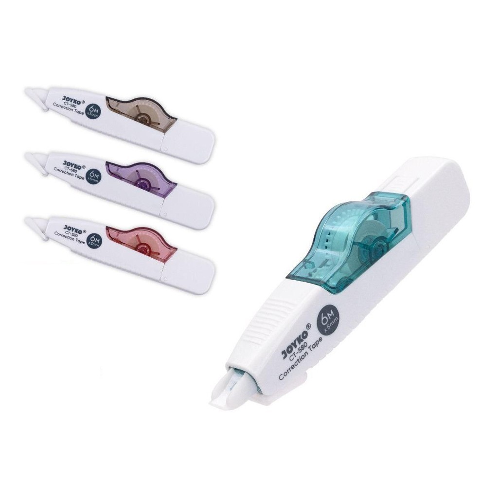 

Correction Tape / Tipe-X Kertas / Penghapus Pulpen Pita - Joyko CT-580 MURAH