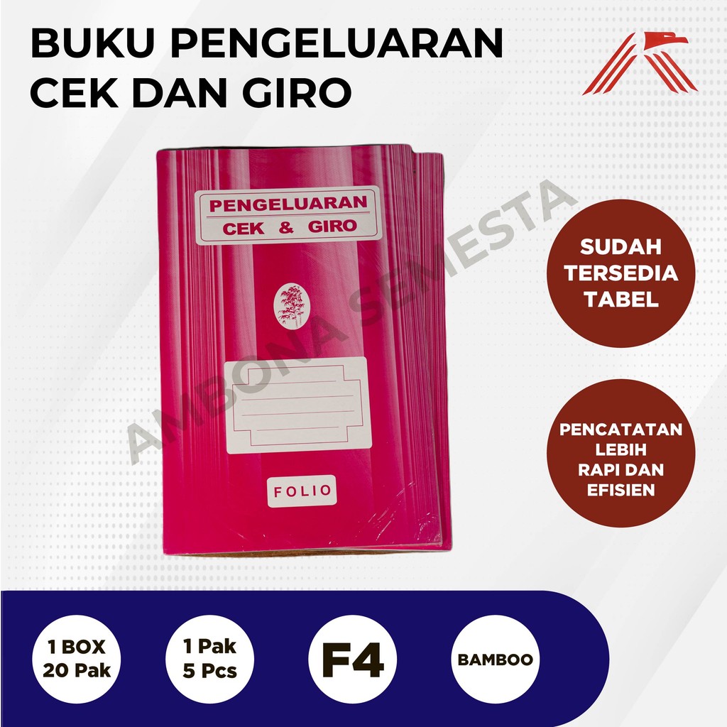 

Buku Cek & Giro Folio