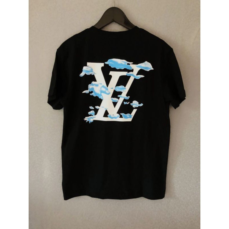 Kaos Pria Distro, KAOS LV T SHIRT PREMIUM MIRROR 1:1 LIKE ORIGINAL 1:1 UNISEX!! Tee(Pria & Wanita )K