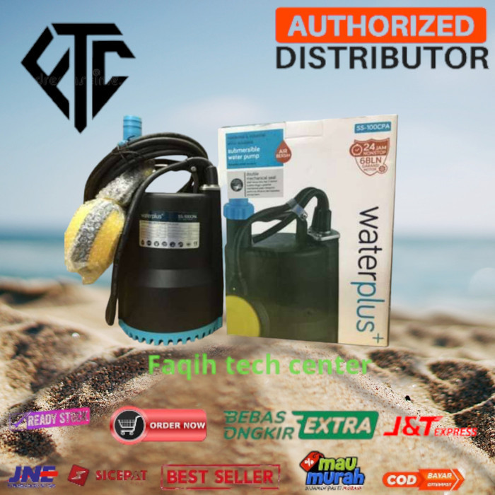 

Pompa Celup Air Waterplus SS-C-100 Submersible Pump WaterPlus SS 100