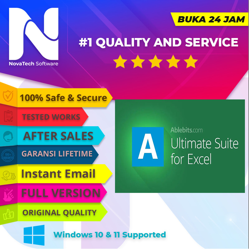 (WIN) Ablebits Ultimate Suite for Excel 2024