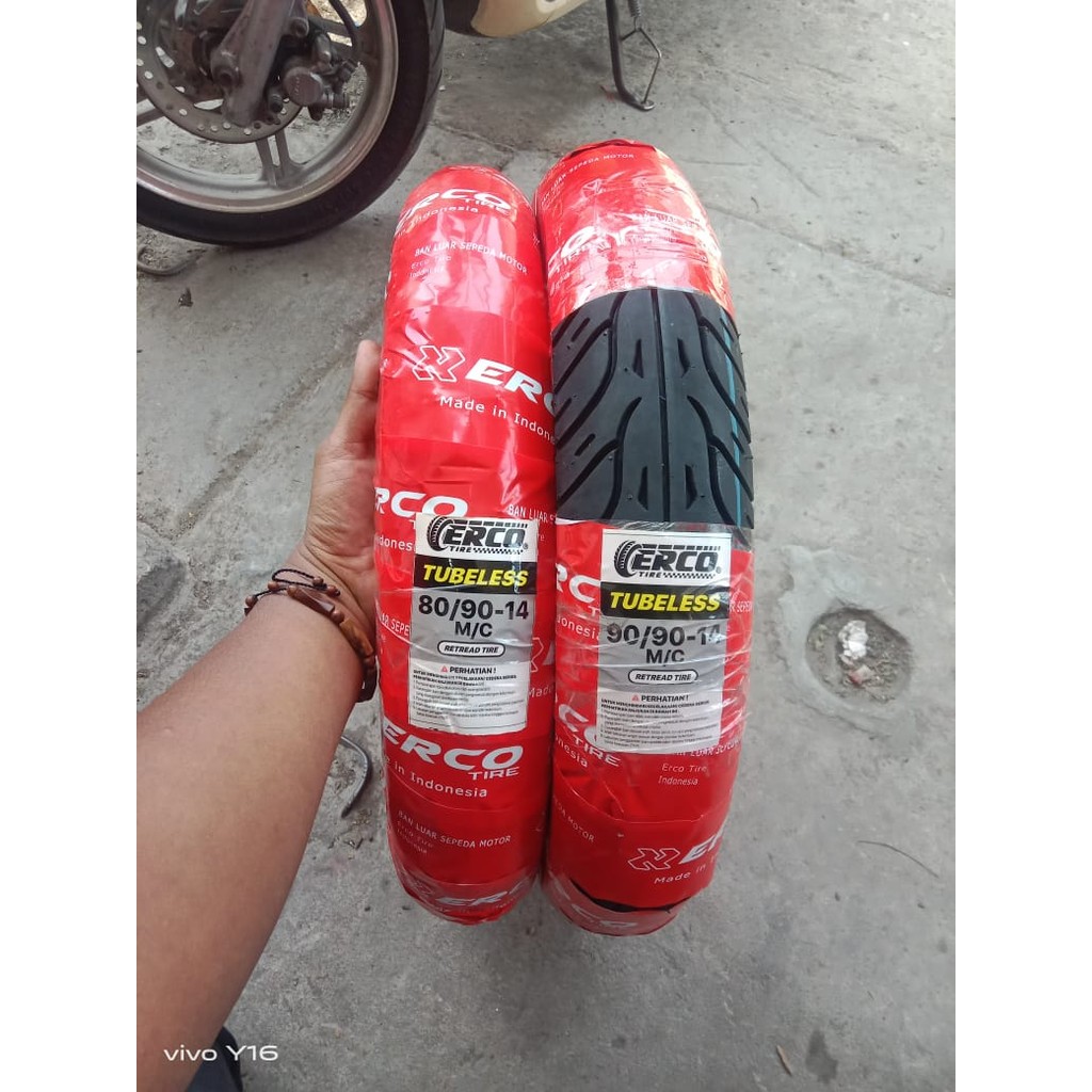 Ban Tubles Ban Metik Ban Erco Ukuran Vario Beat Mio