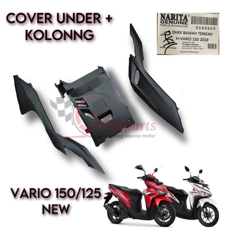 cover under side+kolong k2v vario 125 new gen 2 k2v 2023