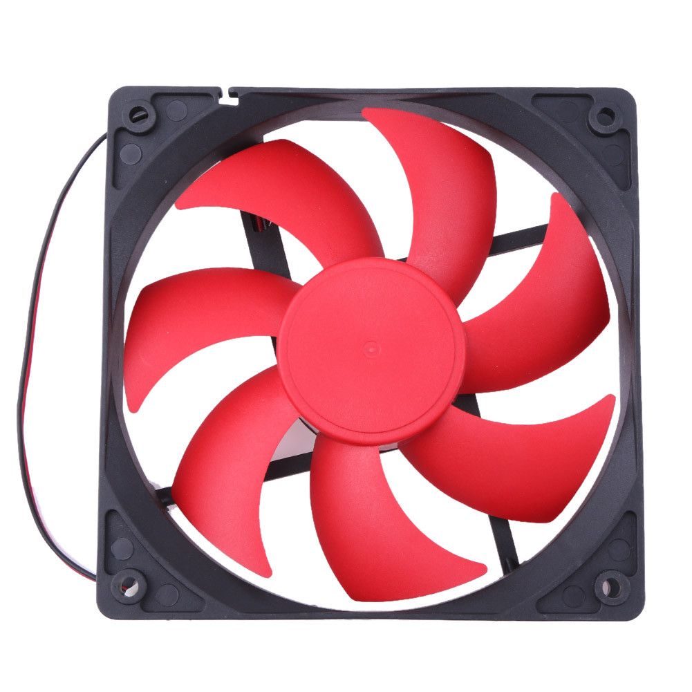 120x120x25mm Cooling Fan DC 12V 12cm 120mm Cooler Fan 2Pin Computer Case Fan Laptop GPU DC Cooling F