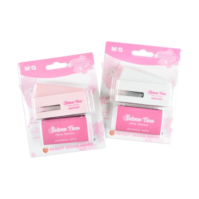

Staples Stapler Mini+ Refill Sakura Time M&G ABS916DE