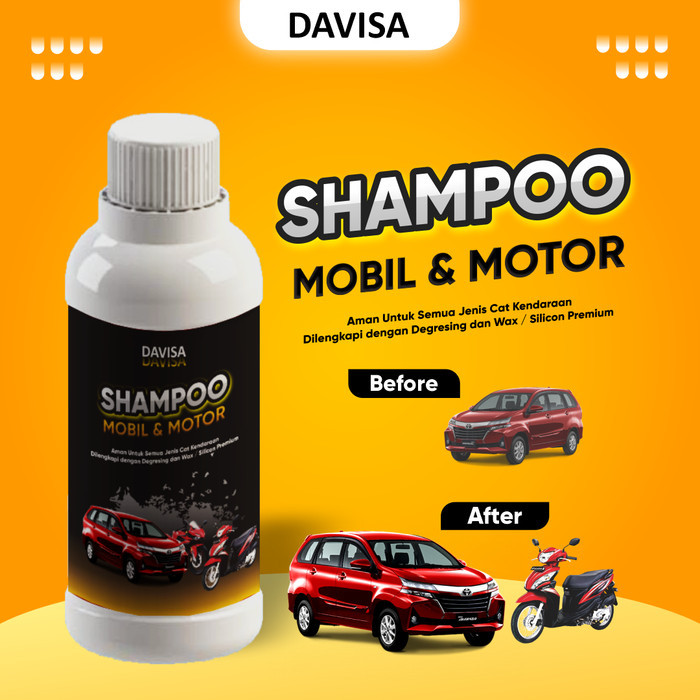 Shampo Motor Doff Matte Coating Nano Ceramic Snow Wash