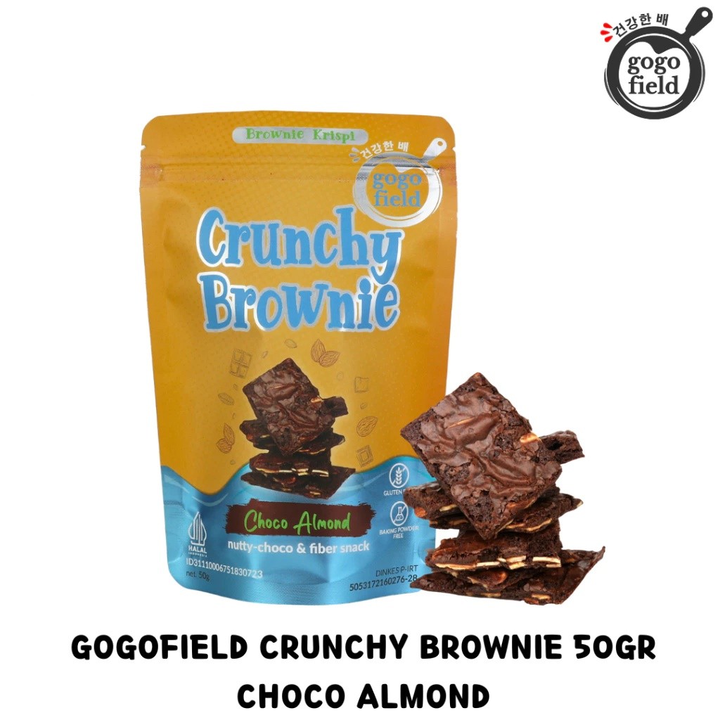 

Gogofield Crunchy Brownie 50gr / Brownies Krispi