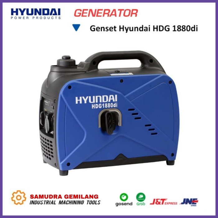 Genset Portable Inverter HYUNDAI HDG 1880DI