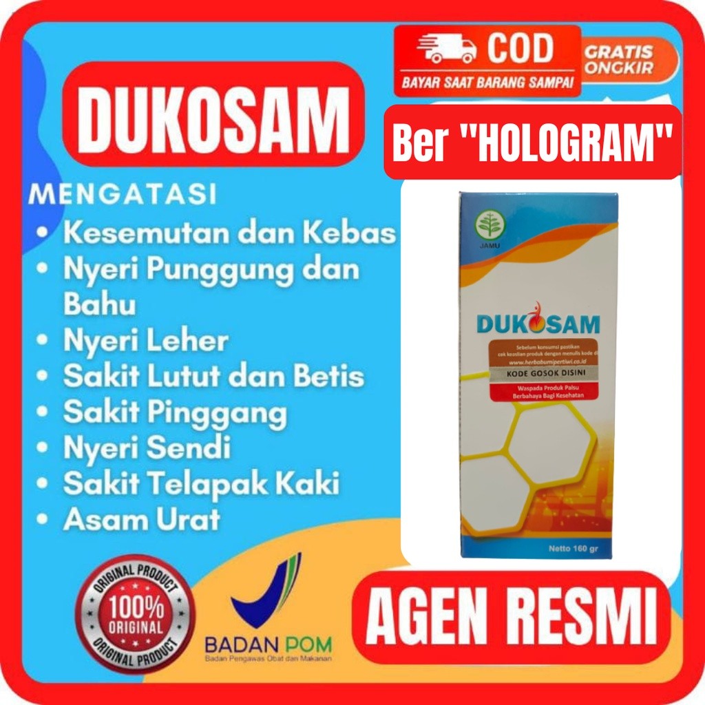 [ ]   -  MADU DUKOSAM ASLI MADU DUKOSAM ORIGINAL Madu Asam Urat Kolesterol Tinggi Lemak Darah Encok 