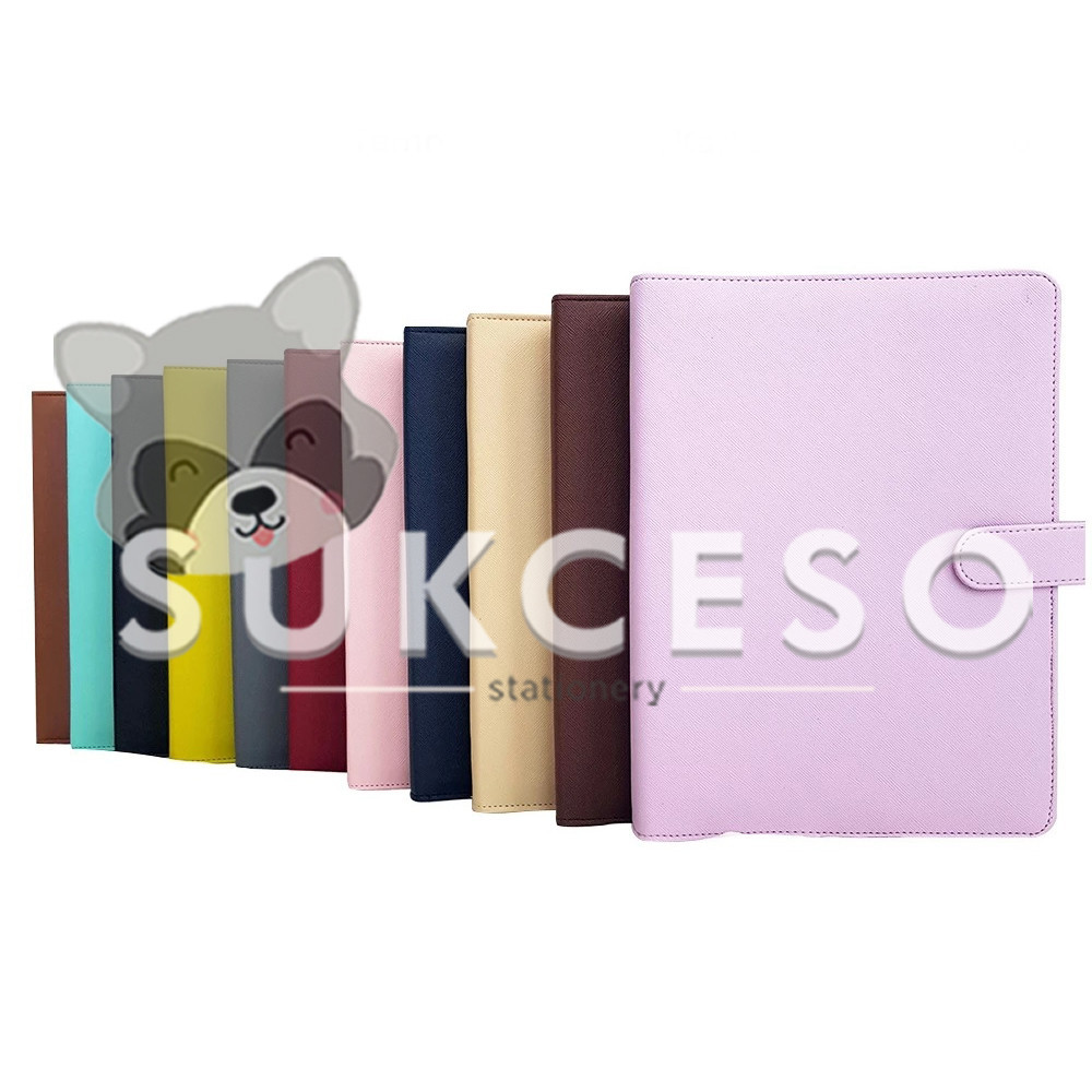 

Flashee Binder B5 Levi - Binder Big Bos Kain Polos Premium Murah 26 Ring