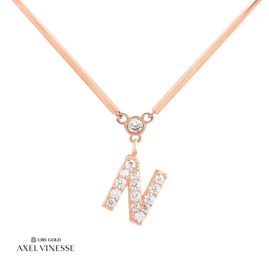 UBS Gold Kalung Emas Alpha Tube N - Kkv15178 - 17K