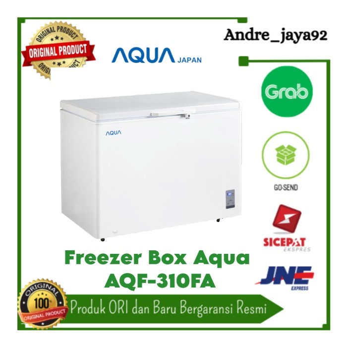 Chest Freezer Box Aqua 300 Liter AQF-310FA