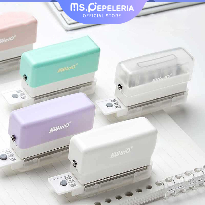 

6 lubang Mini Pembolong Kertas/A4 A5 B5 pembolong kertas/Paper Punch-Ms.Pepeleria