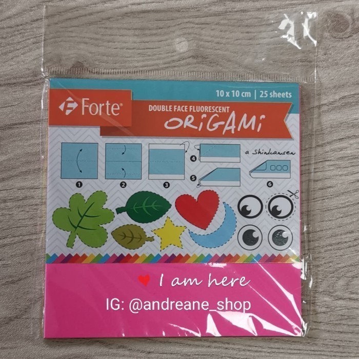 

Kertas Origami Forte Double Side 10x10 cm