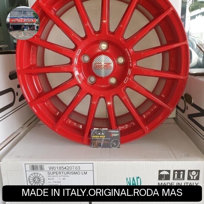 Velg OZ Racing Superturismo LM R18 Original pcd5x114,3 (velg CRV, Destinator, Zenix, Innova, Atto3, 