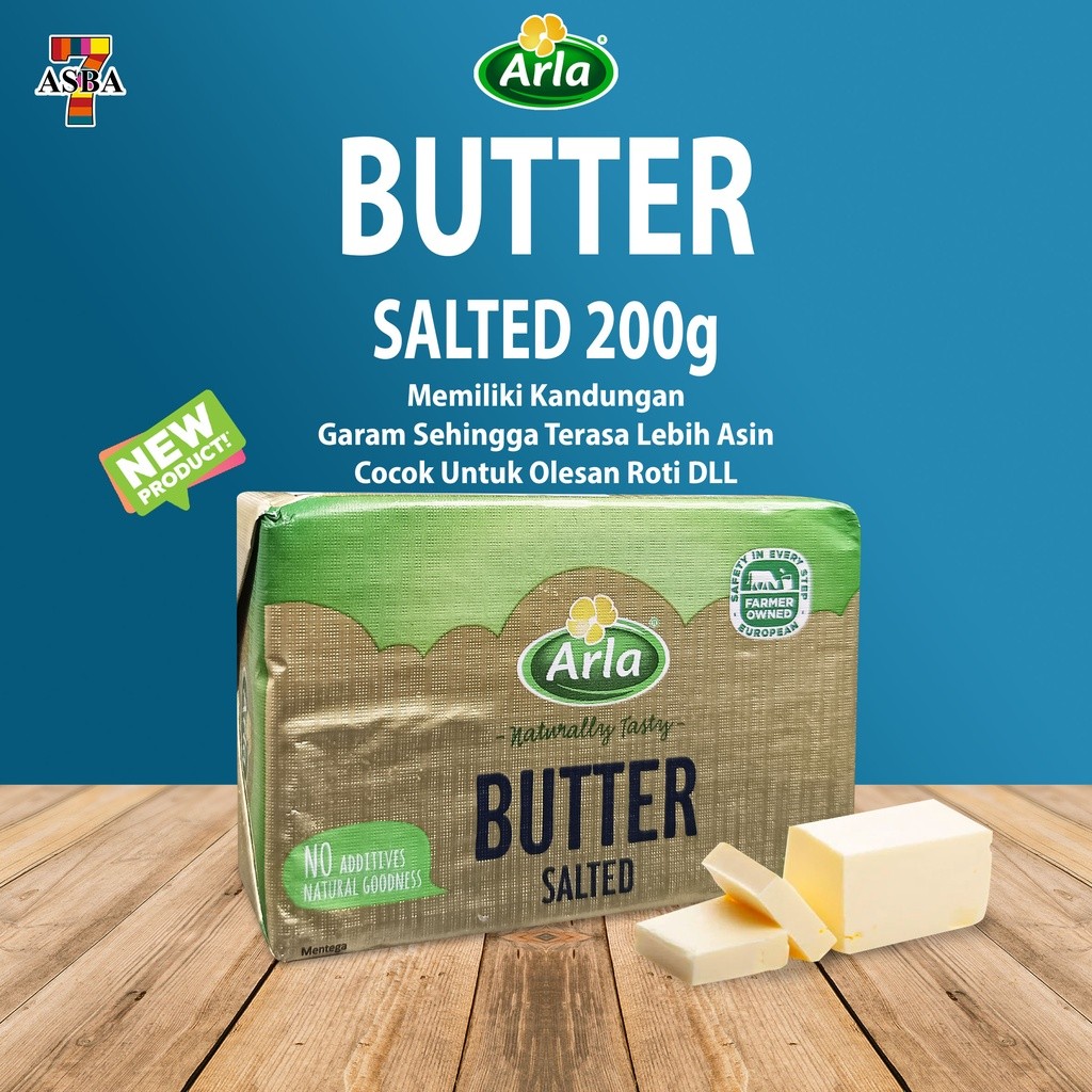 

ARLA BUTTER SALTED 200GR