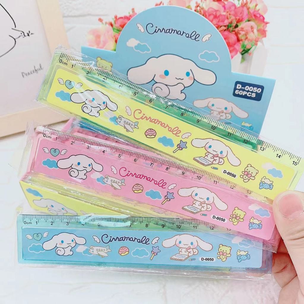 

⭐JOJU⭐ PENGGARIS BERANEKA MOTIF SANRIO 15CM / PENGGARIS LUCU 15CM