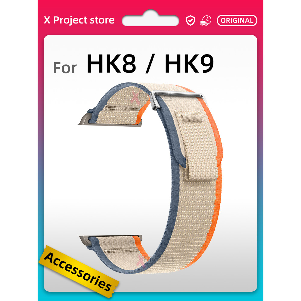 Accessories For Smart Watch HK9 ULTRA 2 Max Strap Nylon HK8 PRO MAX HK Ultra One HK9 PRO PLUS Smartw