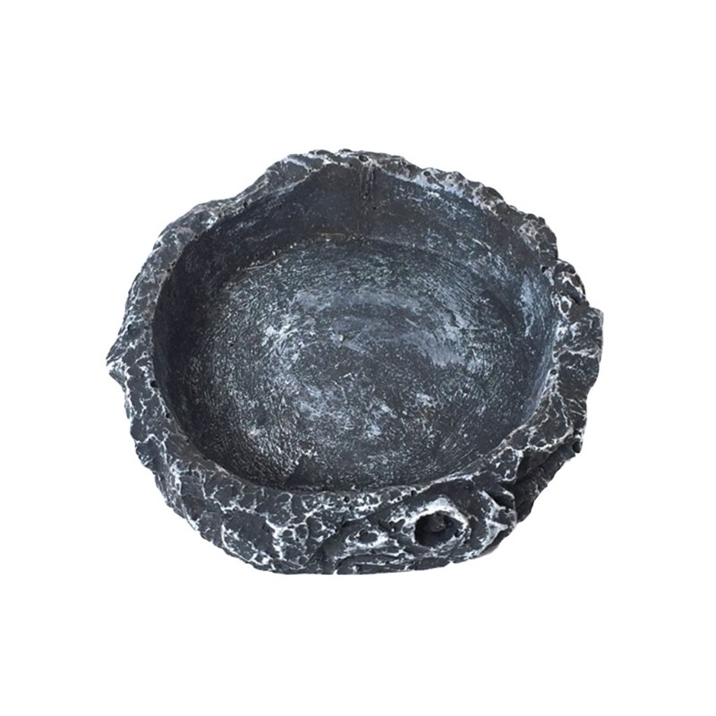 

Terrarium Bowls Food Bowl Worm Dish for Turtle Small Resin Food Water Bowl for Anoles Bearded Dragons Scorpions