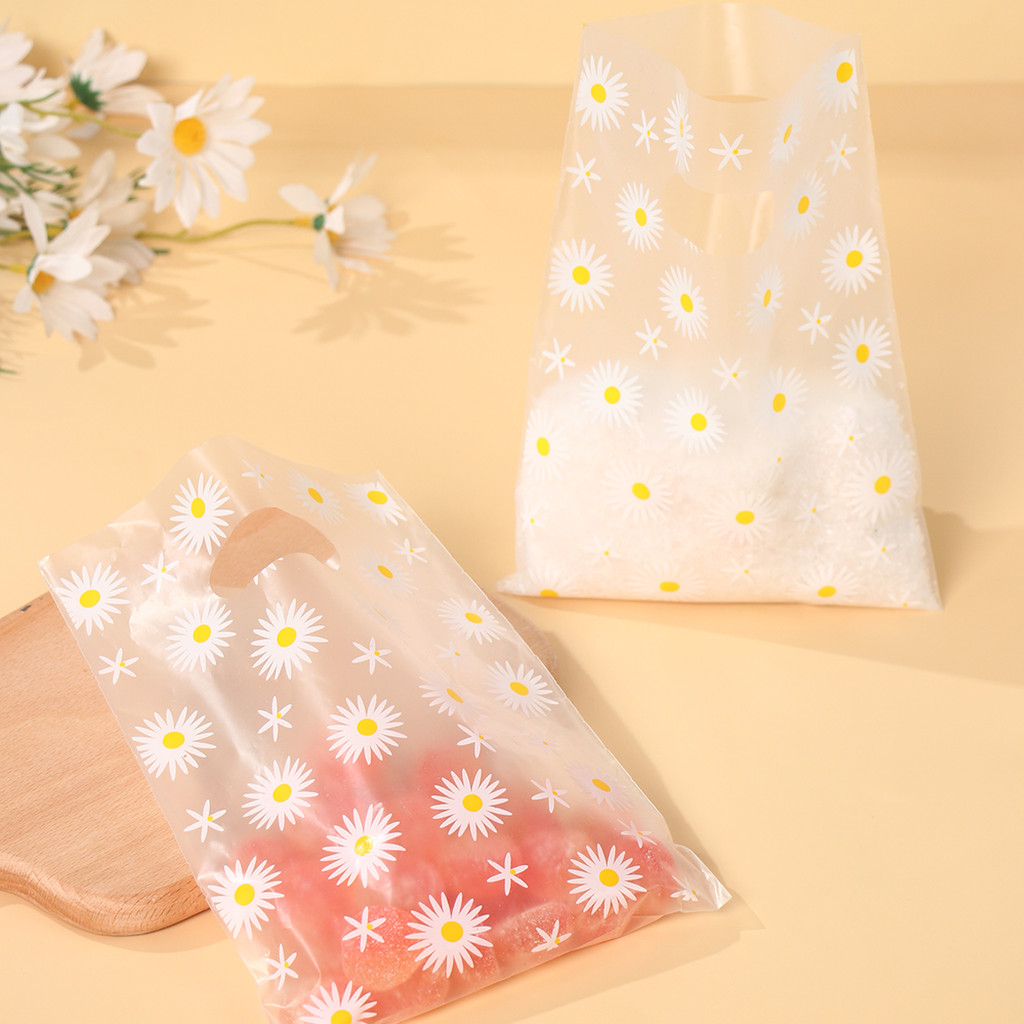 

Daisy Hand-held Gift Bags Birthday Party Decorations Kids Favors Gifts Candy Cookie Bags Wedding Party Supplies Girl Baby Shower