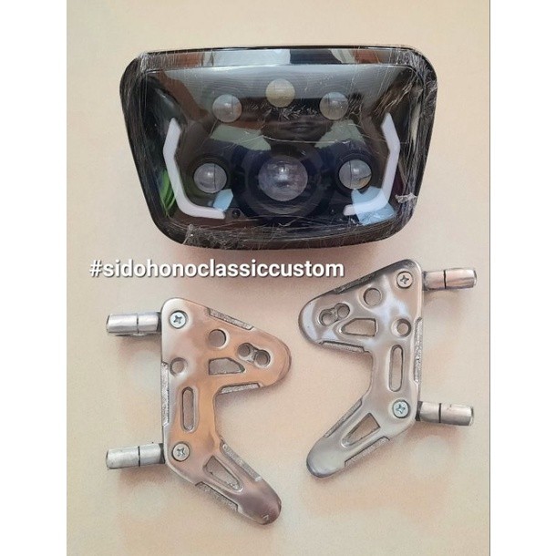 Paket lampu FULL LED RX king oval bilet set pangkon lampu rx king model b pro