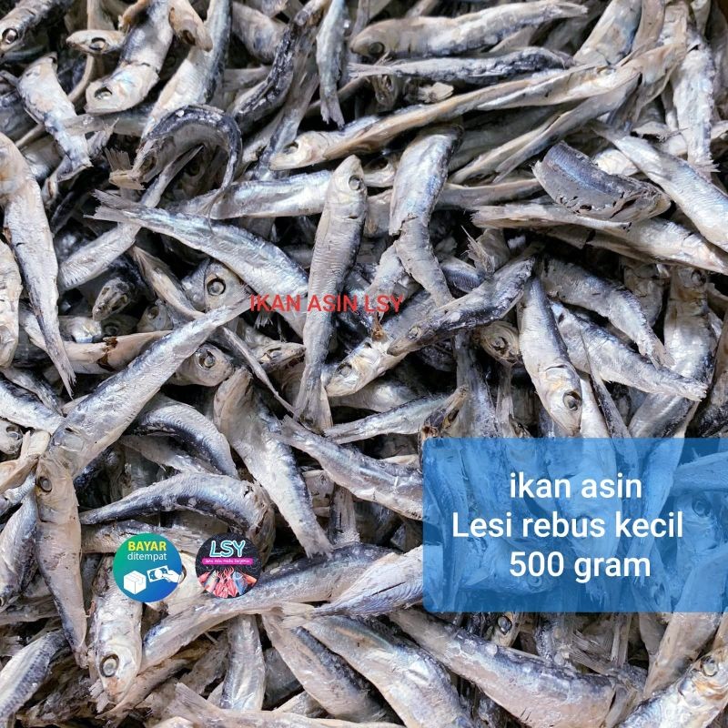 

ikan asin lesi rebus kecil super 500gram