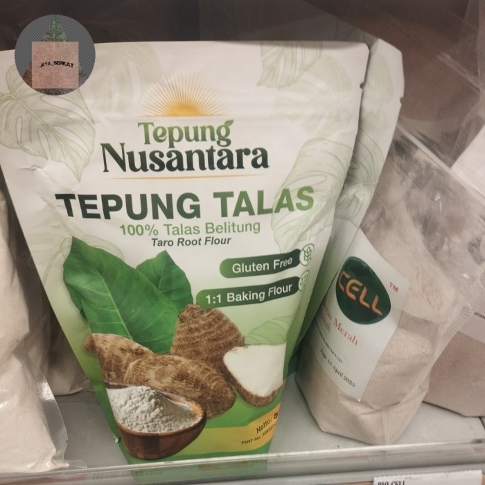 

tepung nusantara tepung talas 500gr gluten free