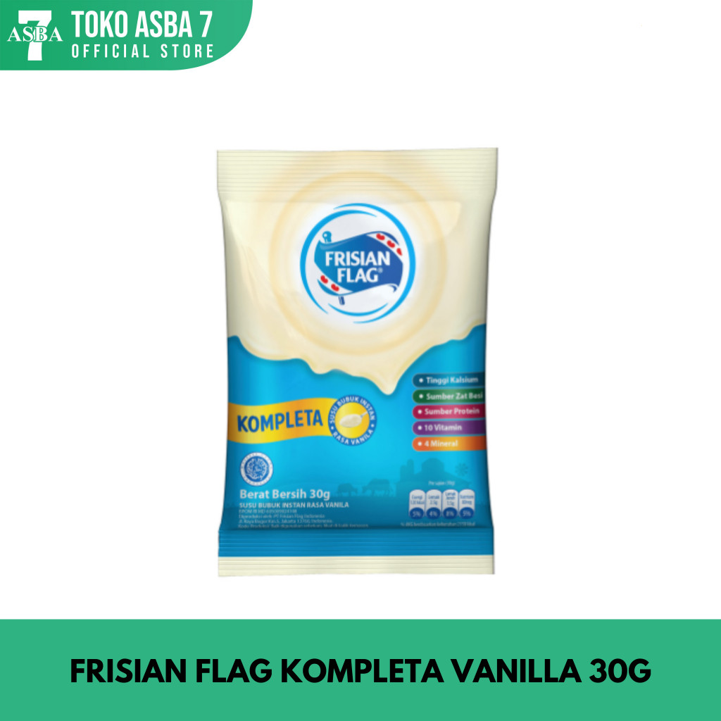 

FRISIAN FLAG KOMPLETA VANILA 30GR