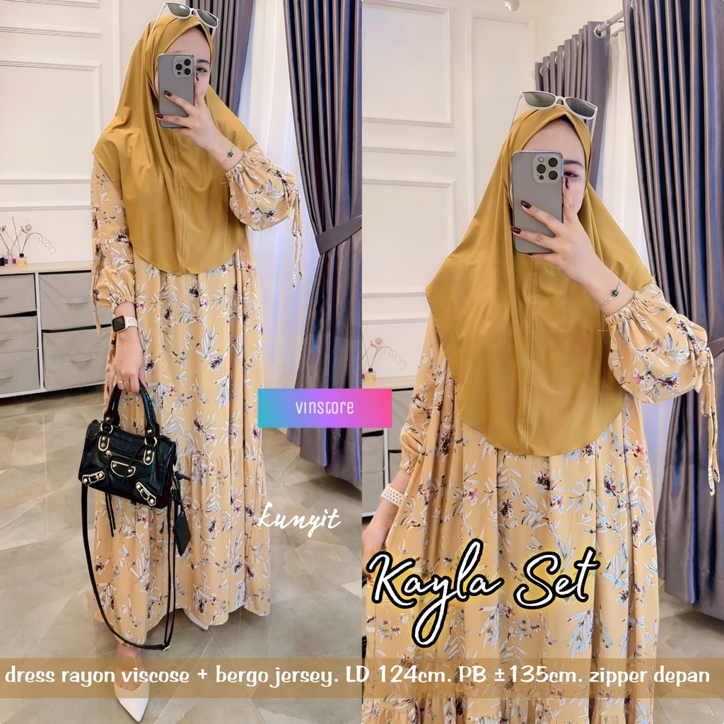 Maxy jumbo Kayla/ Gamis set hijab LD 110/ Dress kasual terbaru/ gamis kasual santai/ midi dress jumb