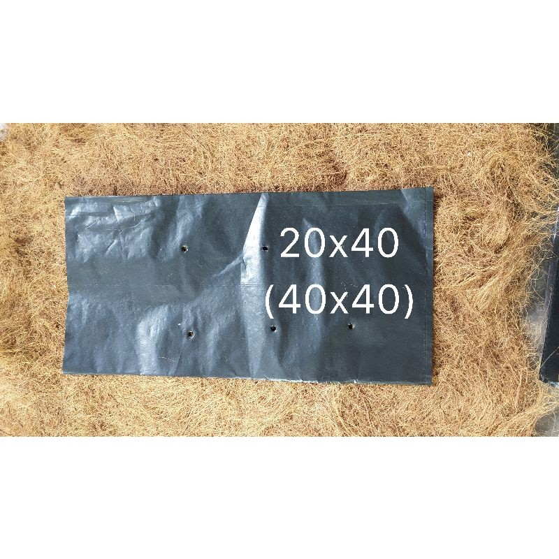 plastik polibag polybag tanaman 40x40cm besar jumbo