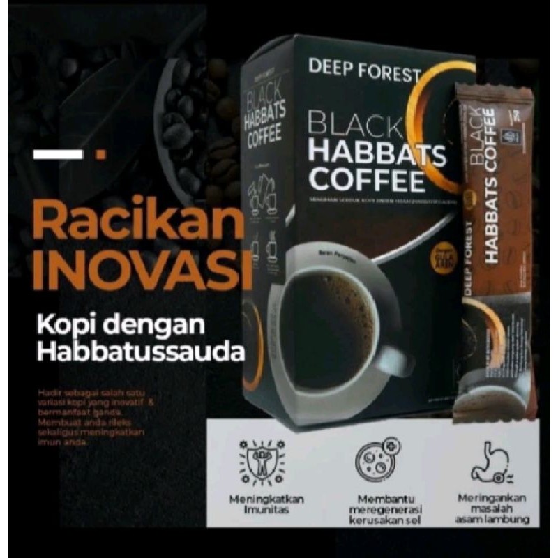 

Black Habbats Coffee Minuman Kopi Kesehatan 100% Original Best