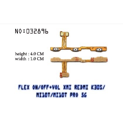 FLEXIBLE FLEKSIBEL ON OFF VOL REDMI K30S MI10T PRO 5G MI10T MI 10T MI 10 T FLEXIBLE POWER FLEXIBLE V