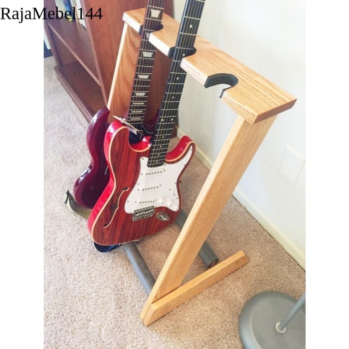 

Stand Gitar Kayu l Rak Gitar laris manis