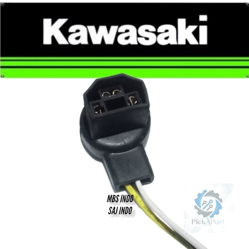 Kabel soket lampu depan H4 KAWASAKI NINJA RR NINJA R NINJA 250 KARBU