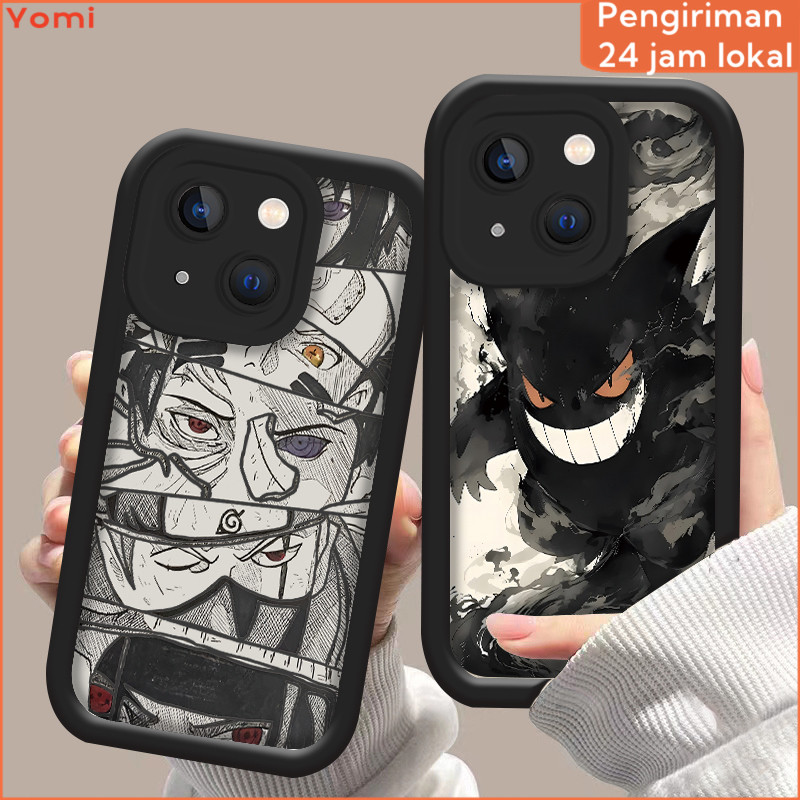 Softcase tahan kejut Casing Kartun anime mode cowok Case Samsung A05s A15 A25 A31 A51 A03 Core A04 A