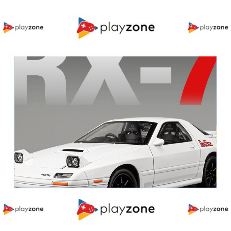DIECAST MAZDA RX-7 RX7 FC INITIAL D MOBIL MINIATUR HADIAH KADO KOLEKSI PREMIUM