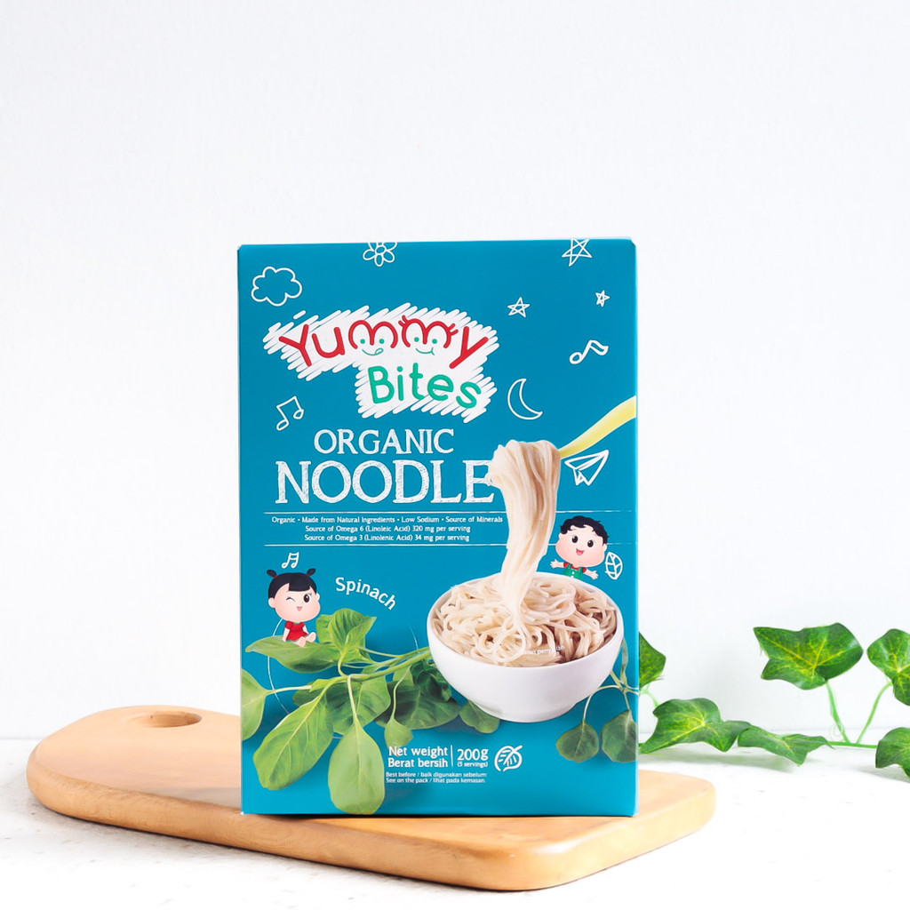 

Organic Noodle Spinach Mi Misua Organik - Yummy Bites