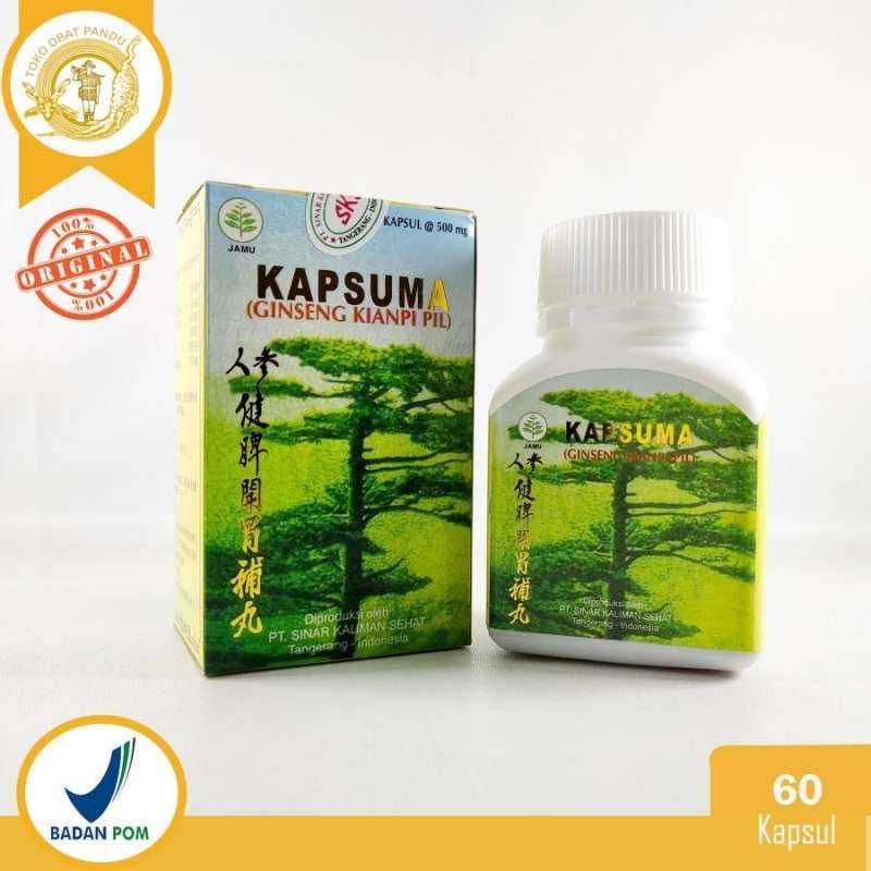 100% ORI KAPSUMA / GINSENG KIANPI PIL / OBAT NAFSU MAKAN