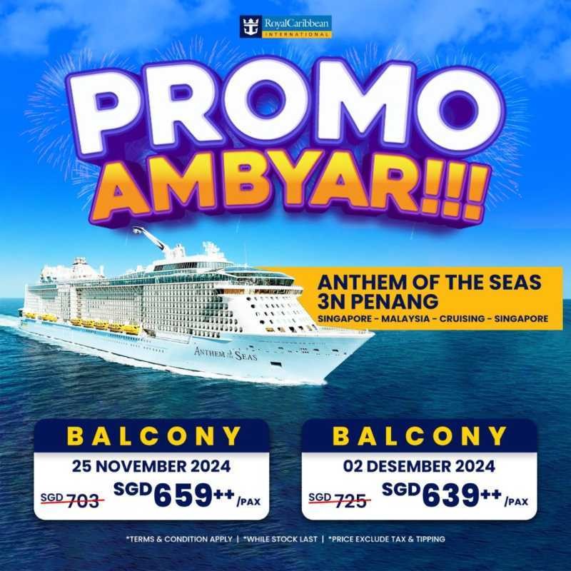 ROYAL CARIBBEAN PROMO AMBYAR (ANTHEM OF THE SEAS)