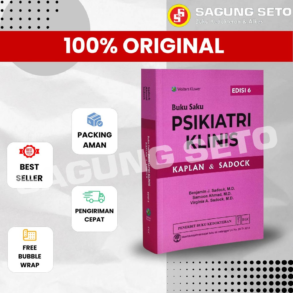 BUKU SAKU PSIKIATRI KLINIS KAPLAN SADOCK ED 6 - BENJAMIN