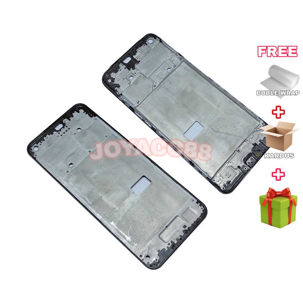 FRAME OPPO A53 2020 BLACK TATAKAN LCD HP