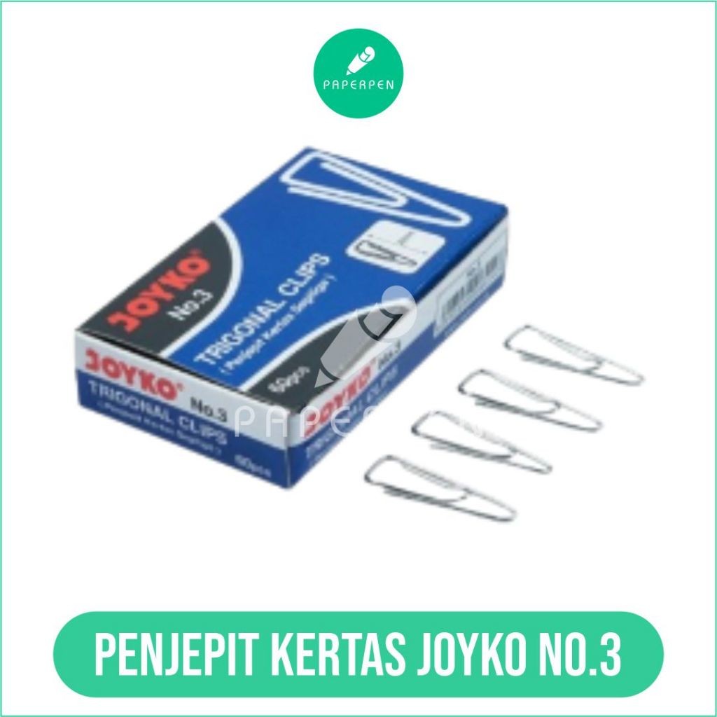 

[S_ATK] Paper Clip / Penjepit Kertas Joyko No.3