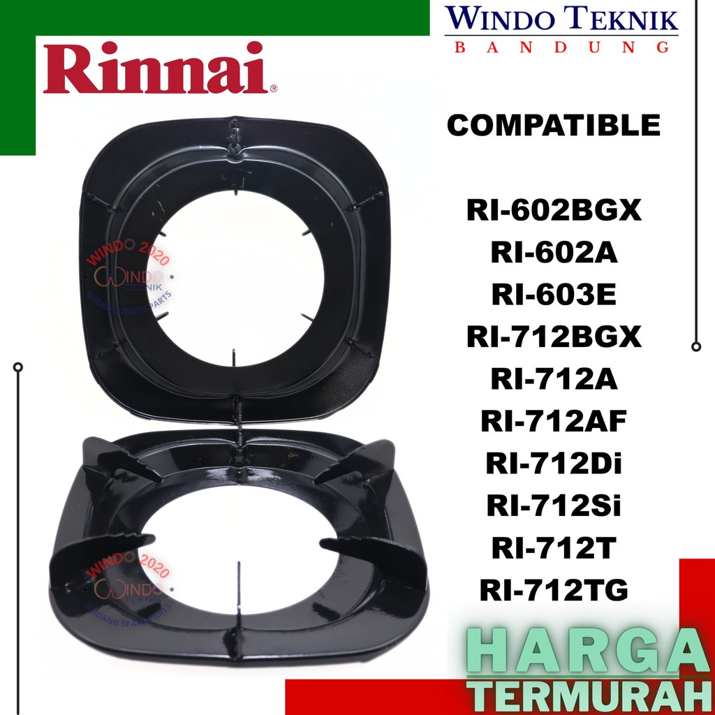 TATAKAN KOMPOR GAS RINNAI KAKI 6  TATAKAN KOMPOR GAS RINNAI  DUDUKAN KOMPOR GAS RINNAI KAKI 6 TEBAL