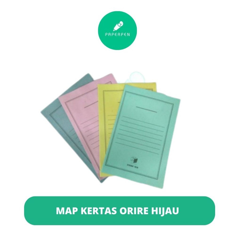

(PRO_ATK) MAP KERTAS ORIRE KUNING/HIJAU/MERAH/BIRU